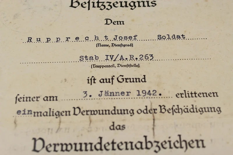 Paarbescheinigungen für Verletzungen XNUMX. und XNUMX. Klasse