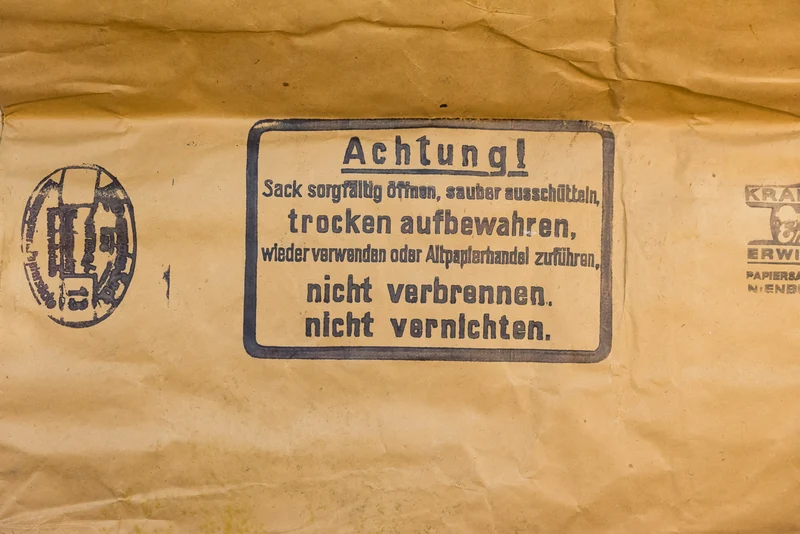 Lebensmittelsack Stadt Berlin WW2