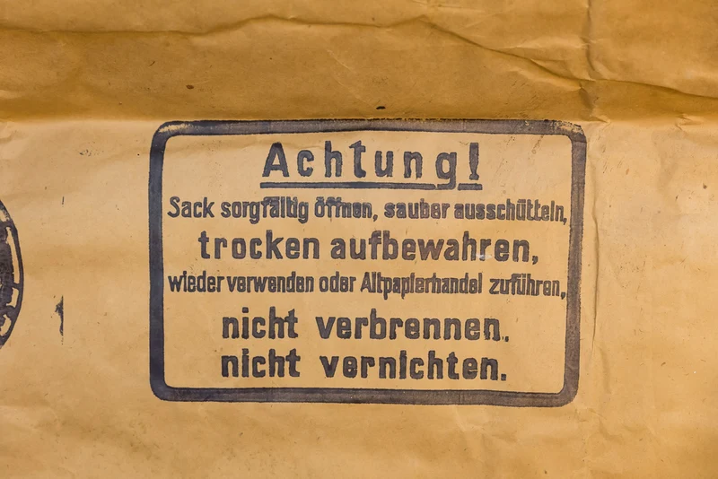Lebensmittelsack Stadt Berlin WW2