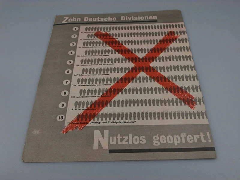 Alliierte Propagandabroschüre