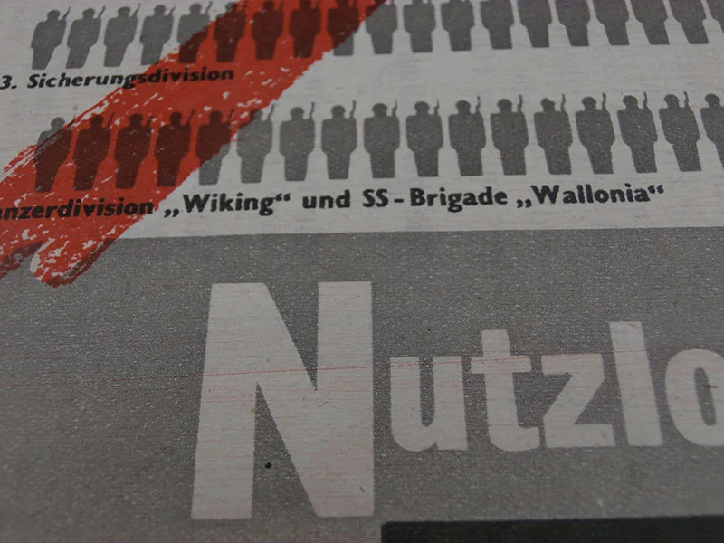 Alliierte Propagandabroschüre