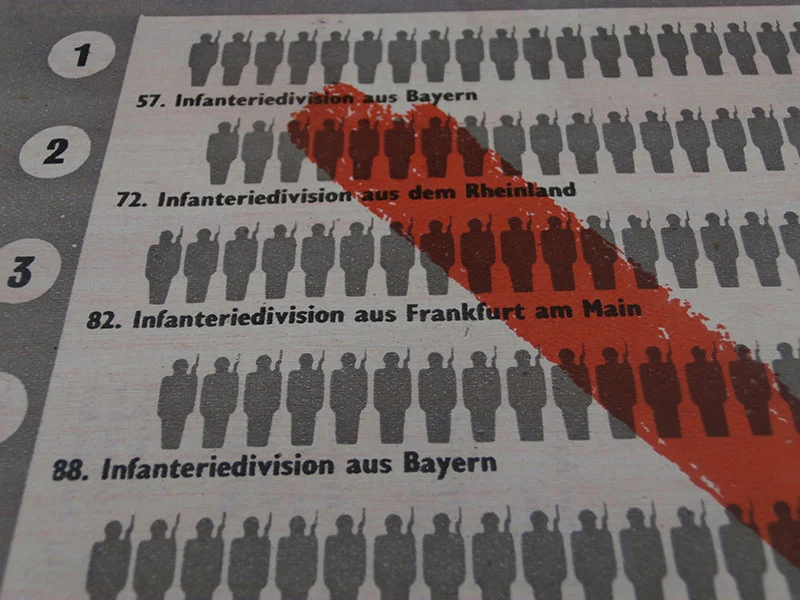 Alliierte Propagandabroschüre