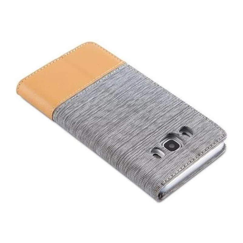 Cadorabo Hülle kompatibel mit Samsung Galaxy J5 2016 Schutzhülle mit Magnetverschluss, Standfunktion und Kartenfach