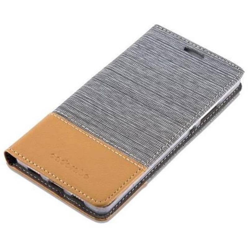 Cadorabo Hülle kompatibel mit Huawei P8 LITE 2015 Schutzhülle mit Magnetverschluss, Standfunktion und Kartenfach