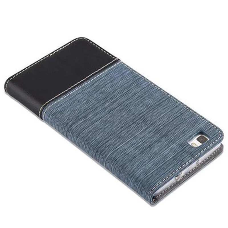 Cadorabo Hülle kompatibel mit Huawei P8 LITE 2015 Schutzhülle mit Magnetverschluss, Standfunktion und Kartenfach