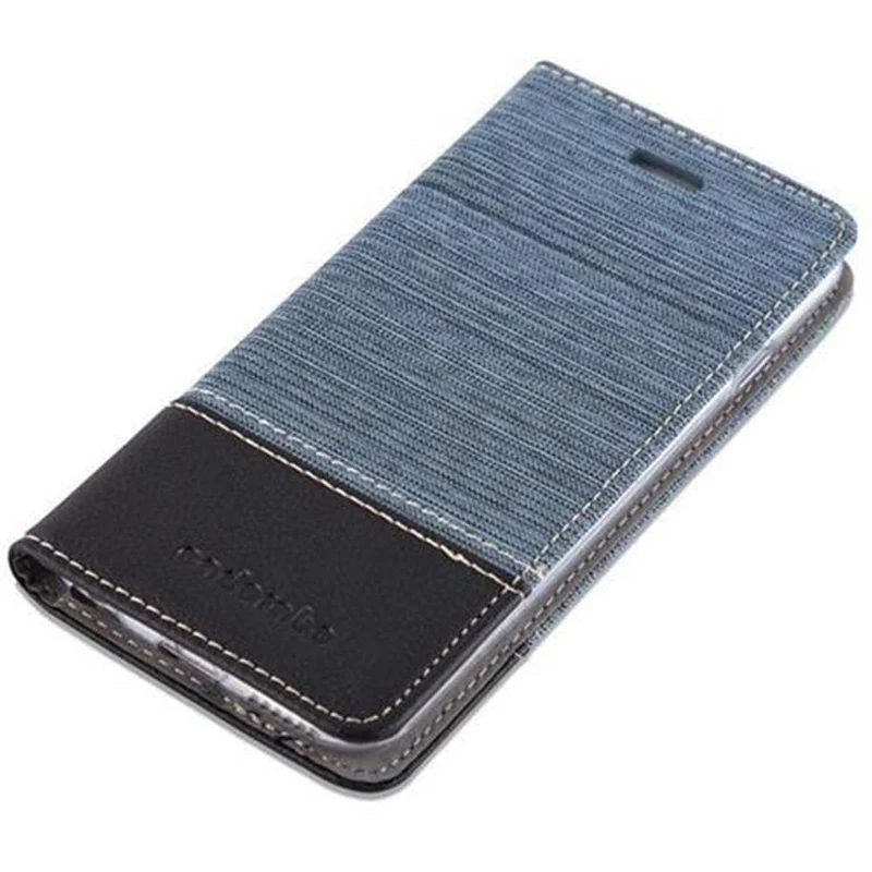 Cadorabo Hülle kompatibel mit Apple iPhone 6 / 6S Schutzhülle mit Magnetverschluss, Standfunktion und Kartenfach