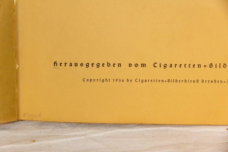 "Deutsche Kolonien" Stickeralbum 1936