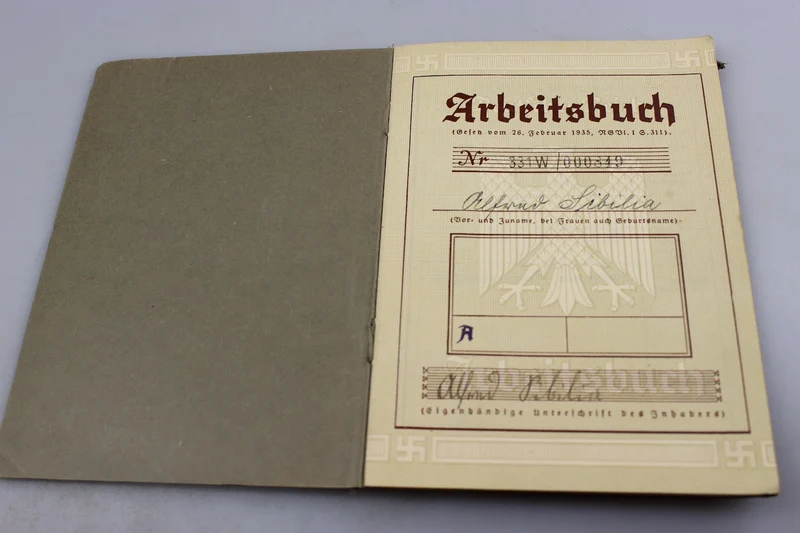 Arbeitsbuch eines Italieners