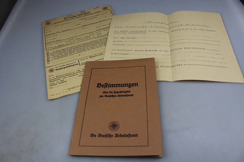 Reglement und DAF-Anmeldeformulare