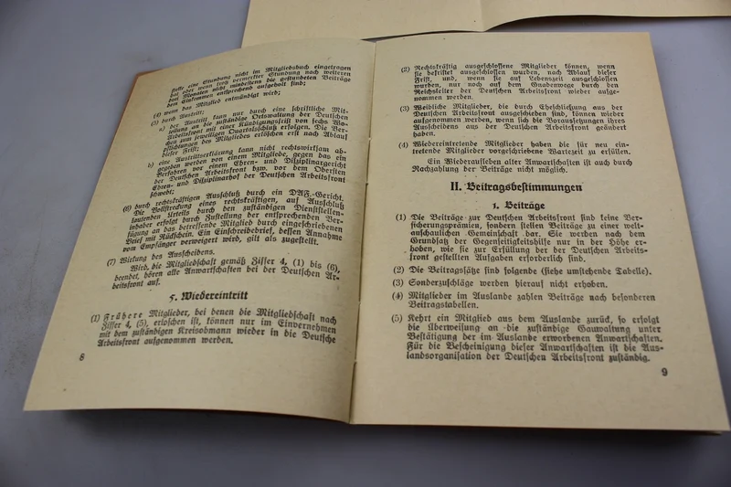 Reglement und DAF-Anmeldeformulare