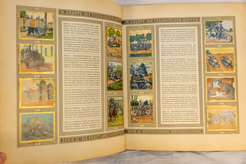 " Die Reichwehr " Stickeralbum 1933