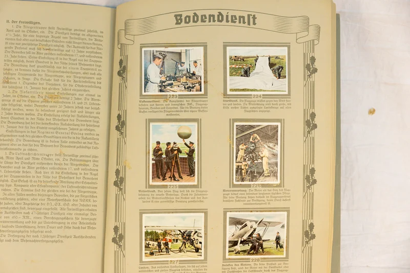 Aufkleberalbum "Die Deutsche Wehrmacht".