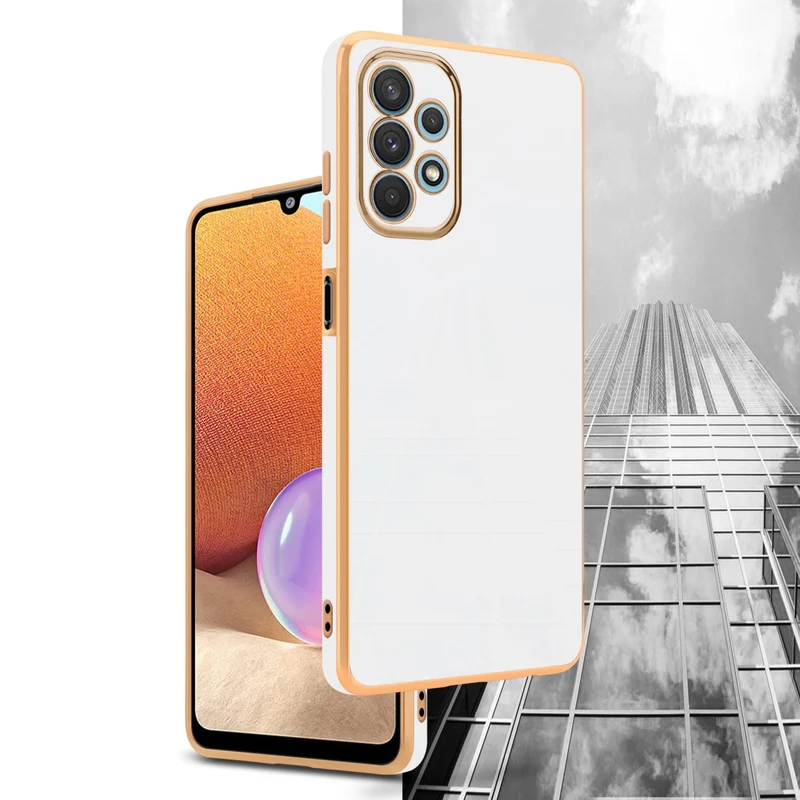 Cadorabo Hülle kompatibel mit Samsung Galaxy A32 4G TPU Silikon Case Cover