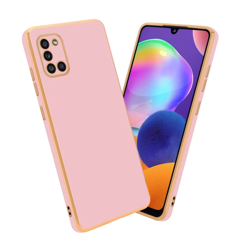 Cadorabo Hülle kompatibel mit Samsung Galaxy A31 TPU Silikon Case Cover