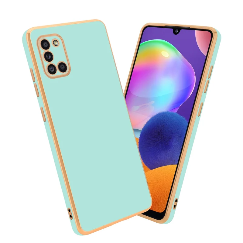 Cadorabo Hülle kompatibel mit Samsung Galaxy A31 TPU Silikon Case Cover