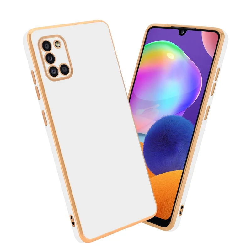 Cadorabo Hülle kompatibel mit Samsung Galaxy A31 TPU Silikon Case Cover