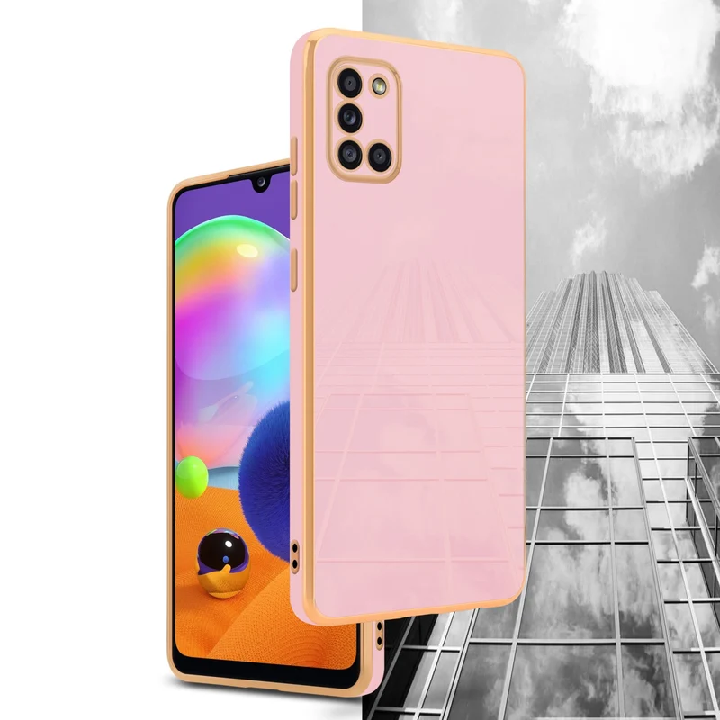 Cadorabo Hülle kompatibel mit Samsung Galaxy A31 TPU Silikon Case Cover