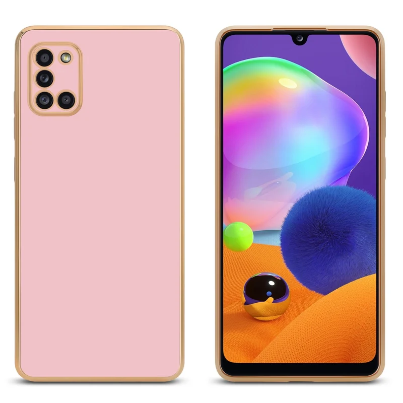 Cadorabo Hülle kompatibel mit Samsung Galaxy A31 TPU Silikon Case Cover