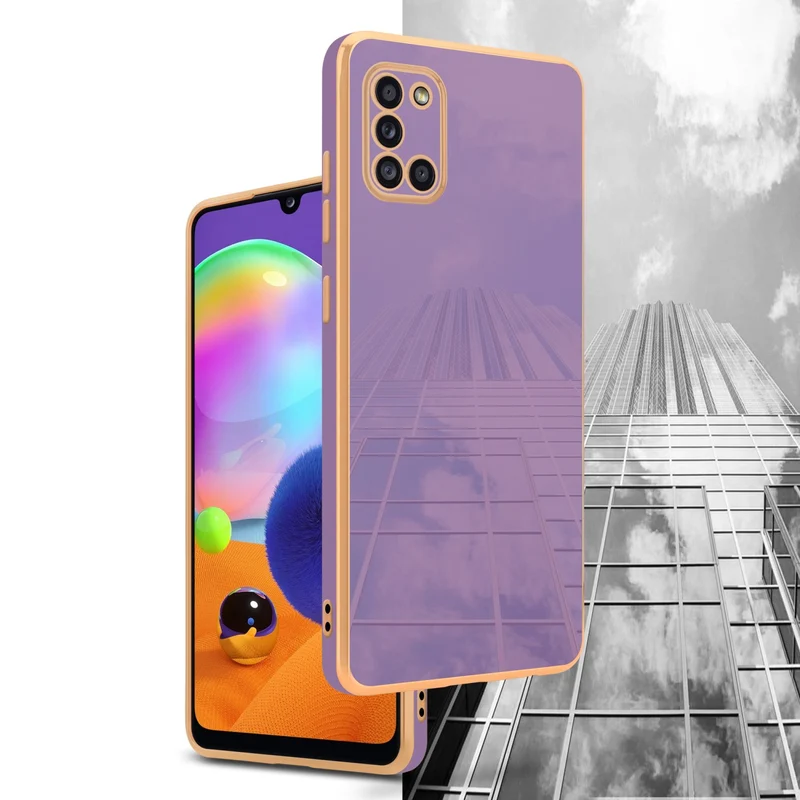 Cadorabo Hülle kompatibel mit Samsung Galaxy A31 TPU Silikon Case Cover