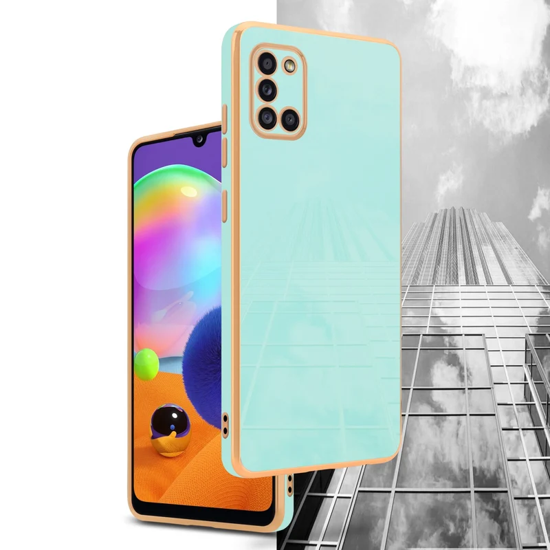 Cadorabo Hülle kompatibel mit Samsung Galaxy A31 TPU Silikon Case Cover