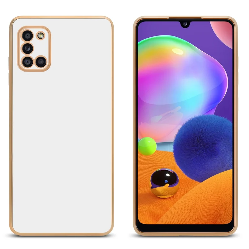 Cadorabo Hülle kompatibel mit Samsung Galaxy A31 TPU Silikon Case Cover
