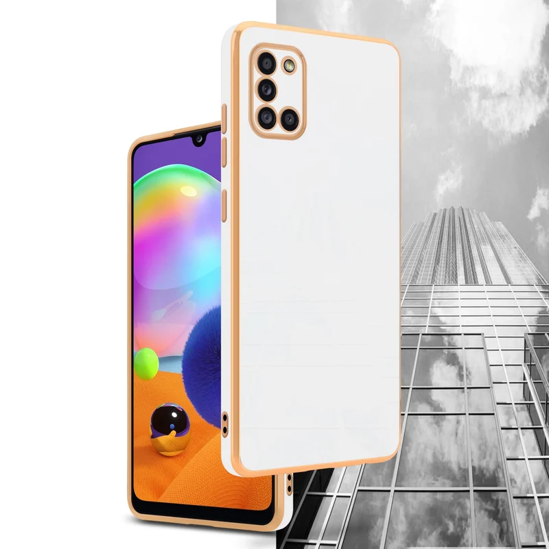 Cadorabo Hülle kompatibel mit Samsung Galaxy A31 TPU Silikon Case Cover
