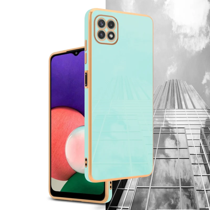 Cadorabo Hülle kompatibel mit Samsung Galaxy A22 5G TPU Silikon Case Cover