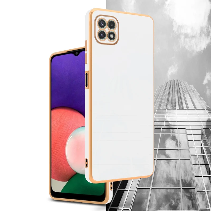 Cadorabo Hülle kompatibel mit Samsung Galaxy A22 5G TPU Silikon Case Cover