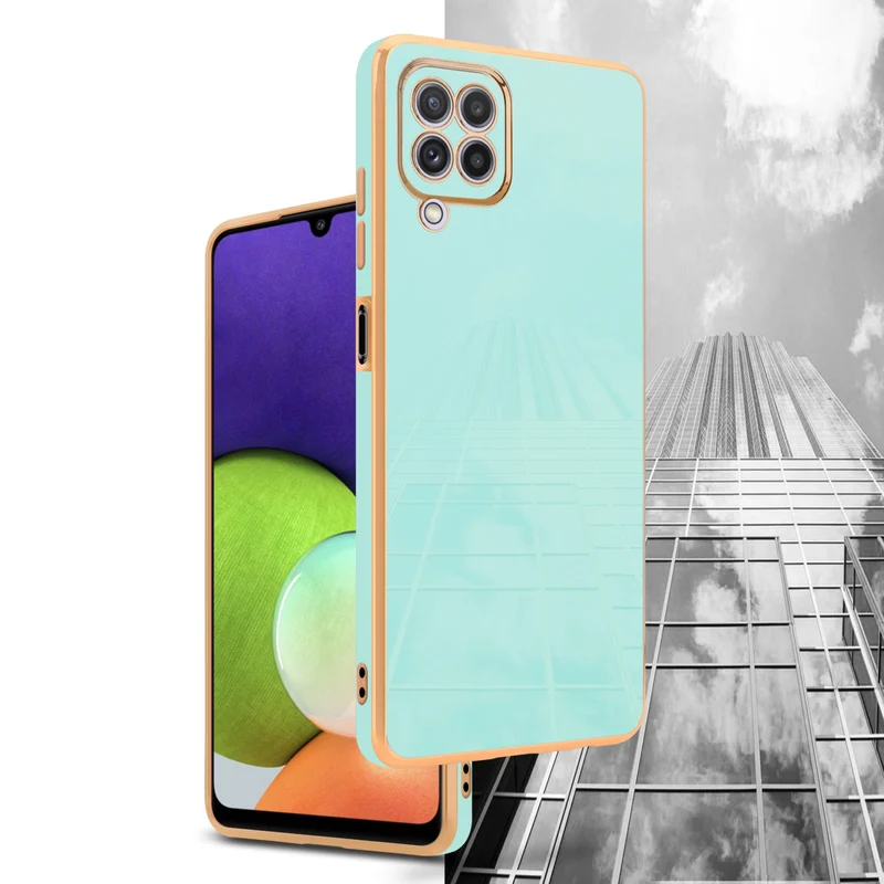 Cadorabo Hülle kompatibel mit Samsung Galaxy M22 / M32 4G TPU Silikon Case Cover
