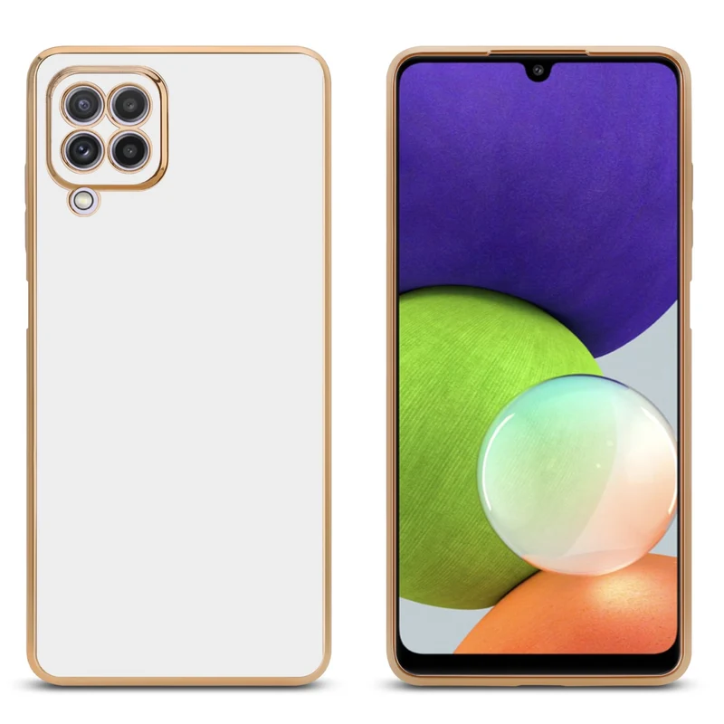 Cadorabo Hülle kompatibel mit Samsung Galaxy M22 / M32 4G TPU Silikon Case Cover