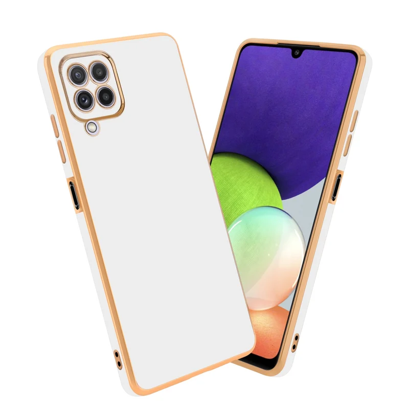 Cadorabo Hülle kompatibel mit Samsung Galaxy A22 4G TPU Silikon Case Cover
