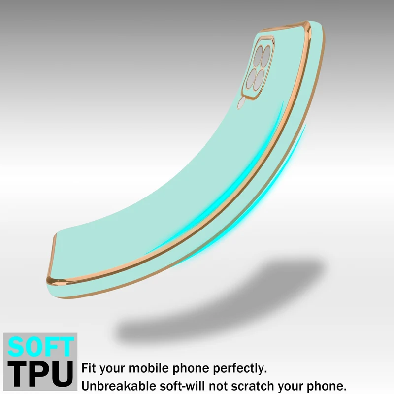 Cadorabo Hülle kompatibel mit Samsung Galaxy A22 4G TPU Silikon Case Cover