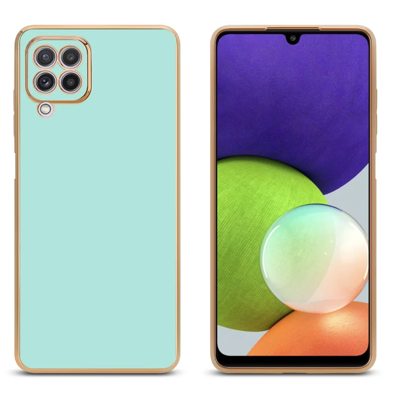 Cadorabo Hülle kompatibel mit Samsung Galaxy A22 4G TPU Silikon Case Cover