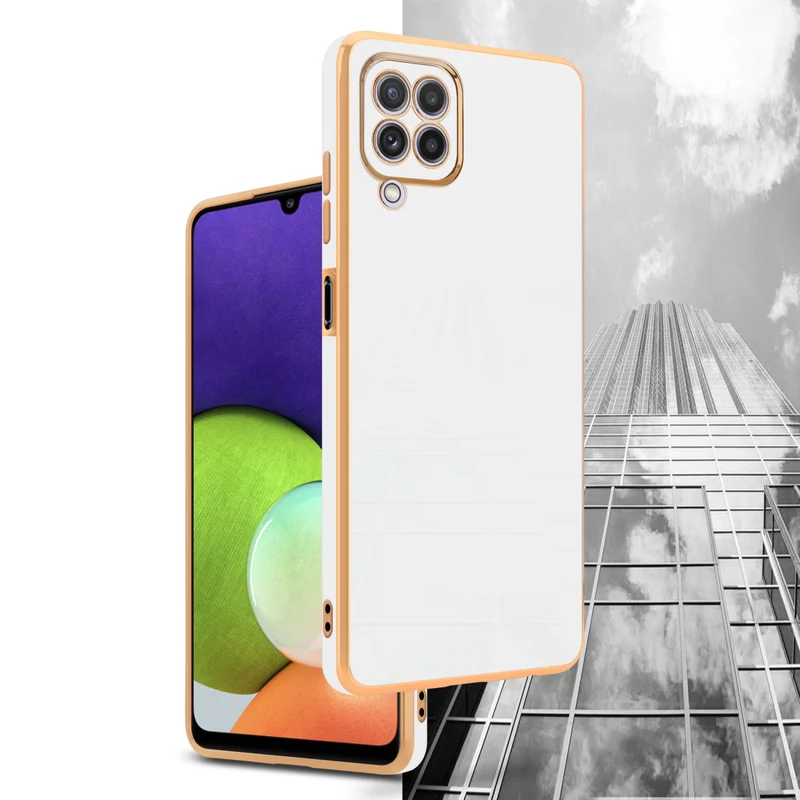 Cadorabo Hülle kompatibel mit Samsung Galaxy A22 4G TPU Silikon Case Cover