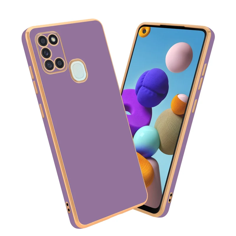 Cadorabo Hülle kompatibel mit Samsung Galaxy A21s TPU Silikon Case Cover