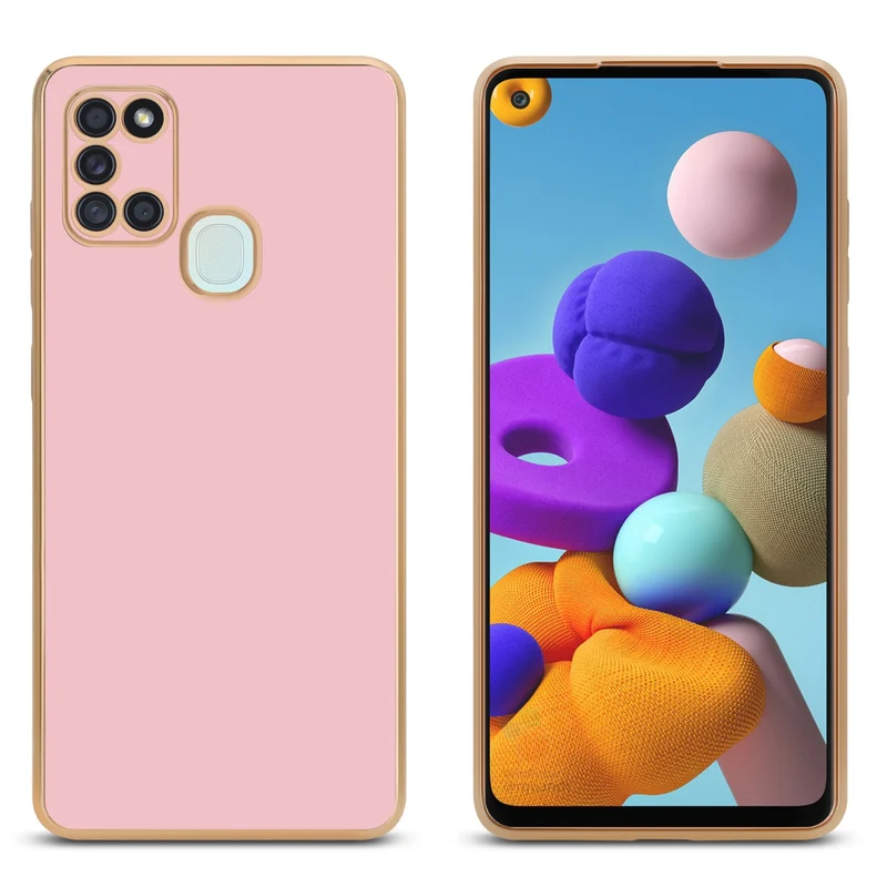 Cadorabo Hülle kompatibel mit Samsung Galaxy A21s TPU Silikon Case Cover