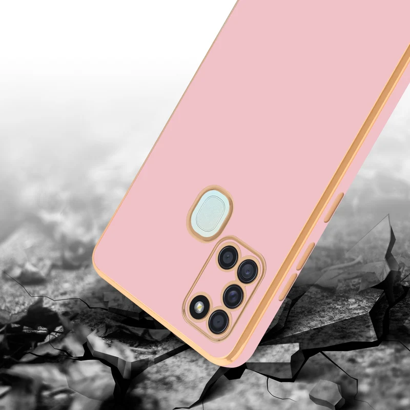 Cadorabo Hülle kompatibel mit Samsung Galaxy A21s TPU Silikon Case Cover