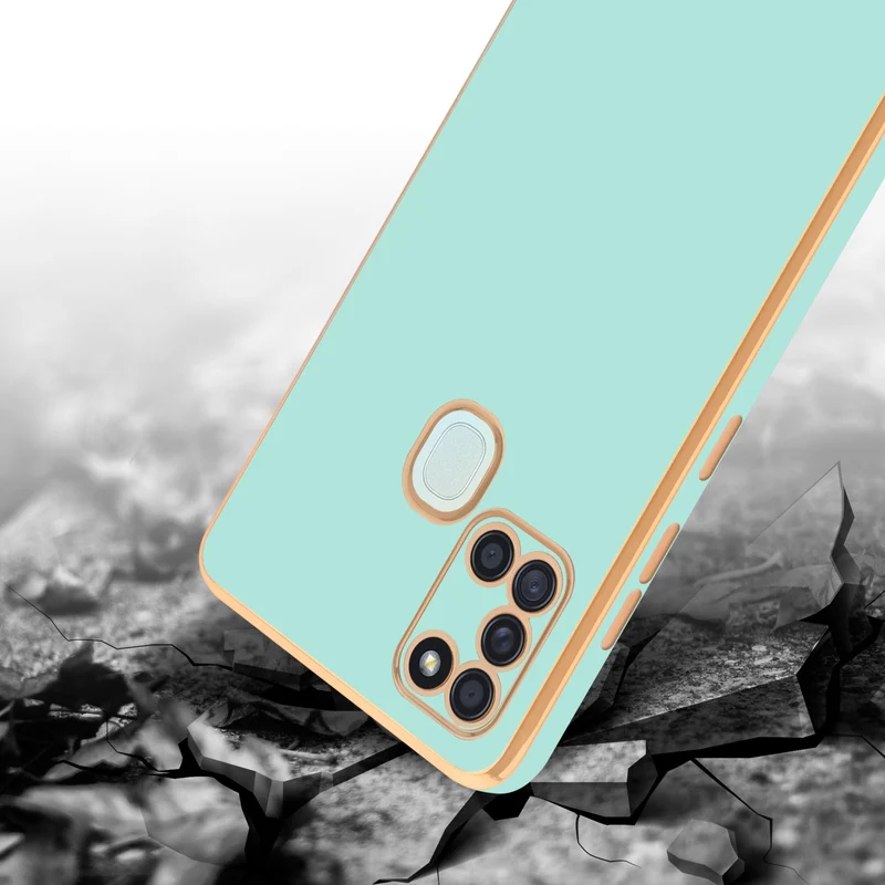 Cadorabo Hülle kompatibel mit Samsung Galaxy A21s TPU Silikon Case Cover