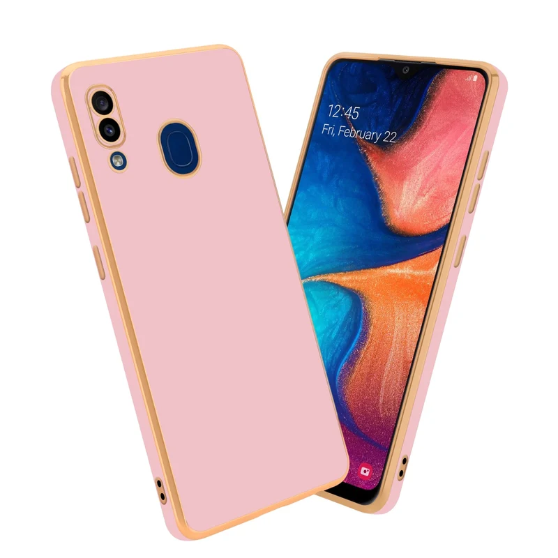 Cadorabo Hülle kompatibel mit Samsung Galaxy A20 / A30 / M10s TPU Silikon Case Cover