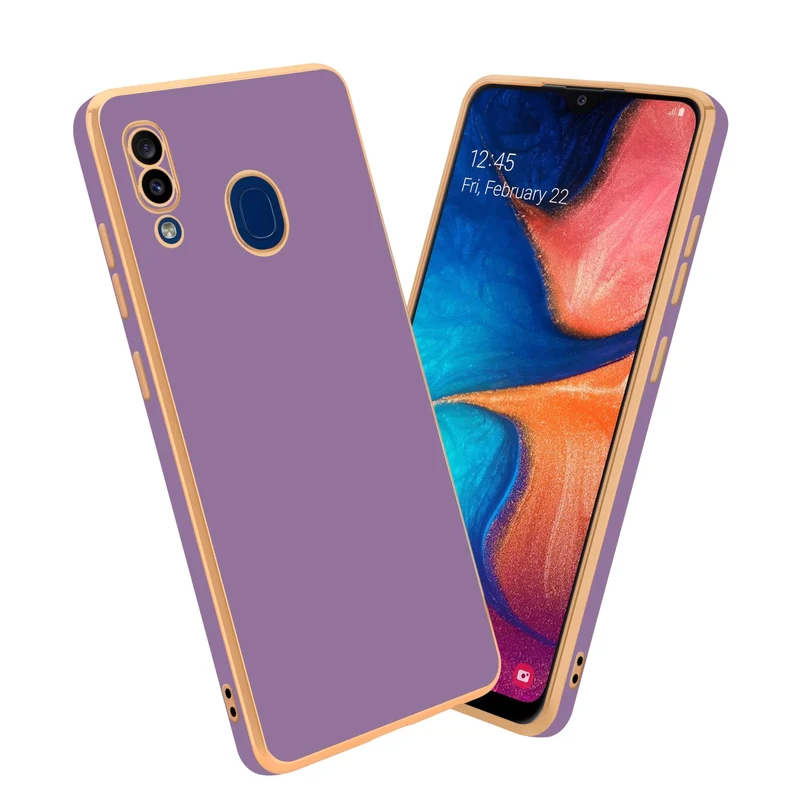 Cadorabo Hülle kompatibel mit Samsung Galaxy A20 / A30 / M10s TPU Silikon Case Cover