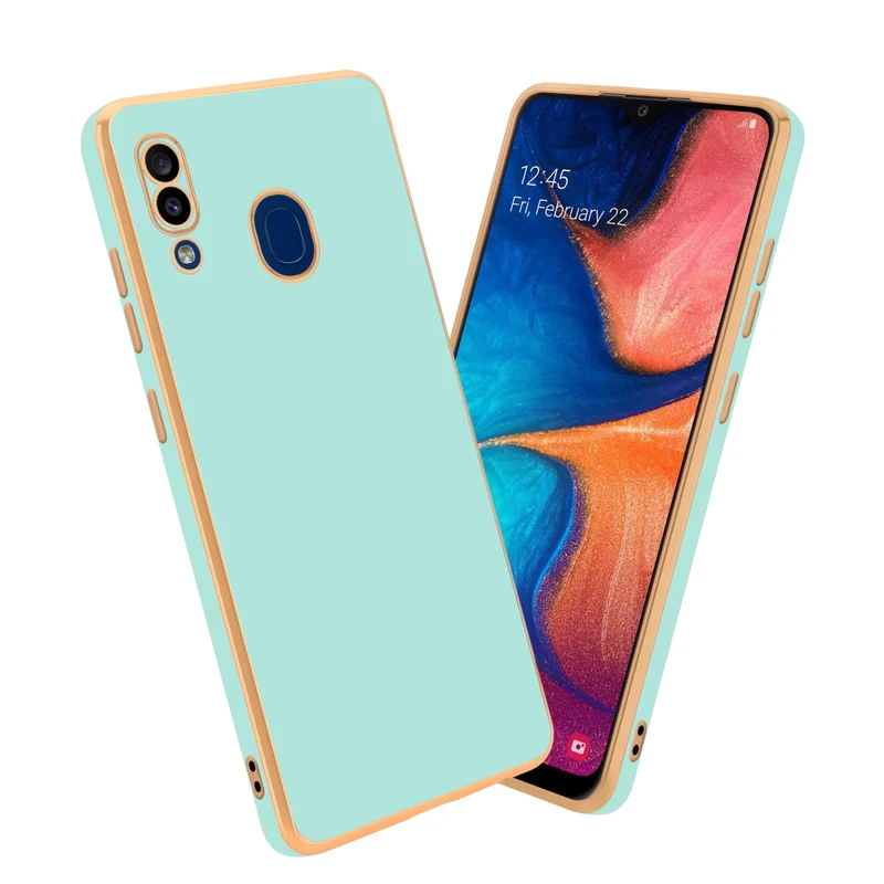 Cadorabo Hülle kompatibel mit Samsung Galaxy A20 / A30 / M10s TPU Silikon Case Cover