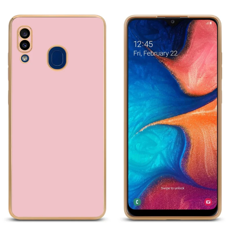 Cadorabo Hülle kompatibel mit Samsung Galaxy A20 / A30 / M10s TPU Silikon Case Cover