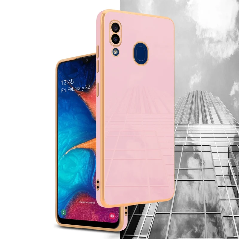 Cadorabo Hülle kompatibel mit Samsung Galaxy A20 / A30 / M10s TPU Silikon Case Cover