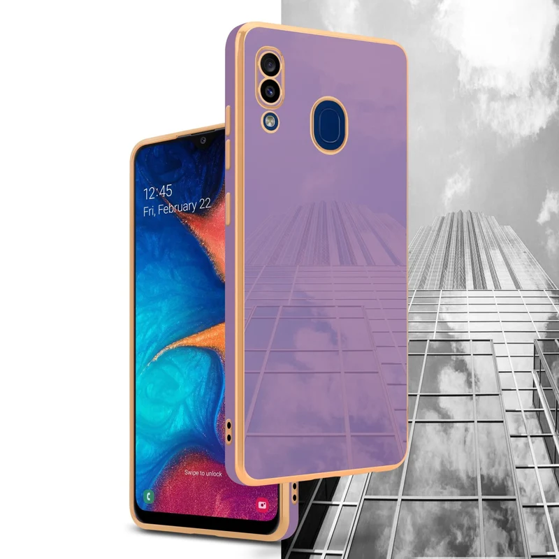 Cadorabo Hülle kompatibel mit Samsung Galaxy A20 / A30 / M10s TPU Silikon Case Cover