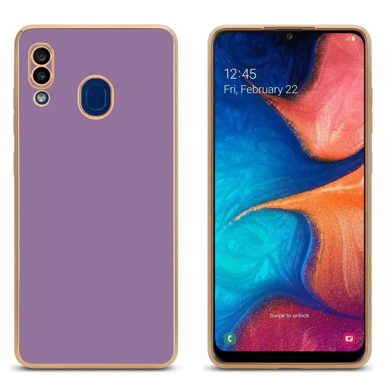 Cadorabo Hülle kompatibel mit Samsung Galaxy A20 / A30 / M10s TPU Silikon Case Cover