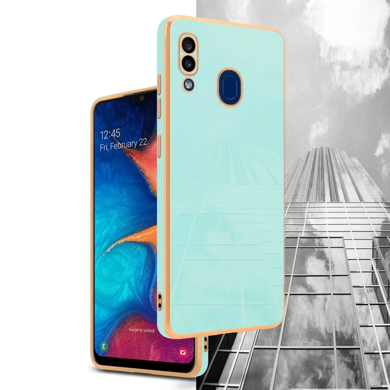 Cadorabo Hülle kompatibel mit Samsung Galaxy A20 / A30 / M10s TPU Silikon Case Cover