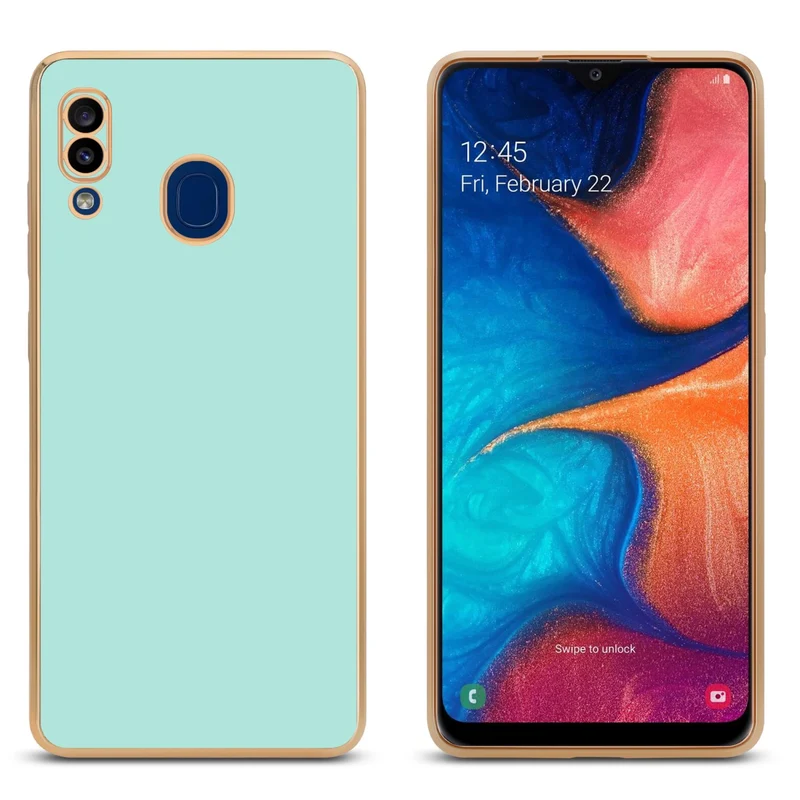 Cadorabo Hülle kompatibel mit Samsung Galaxy A20 / A30 / M10s TPU Silikon Case Cover