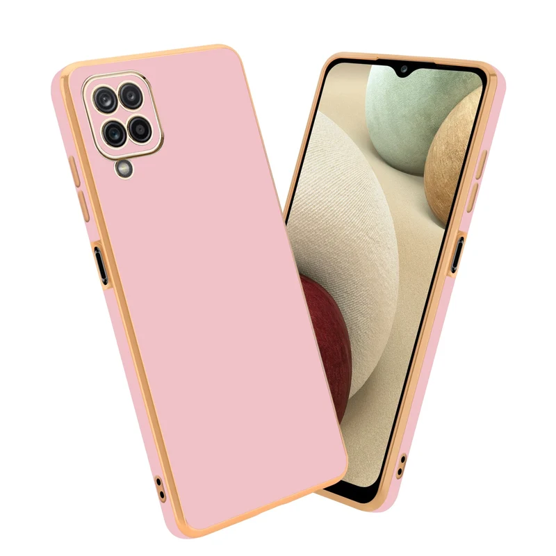Cadorabo Hülle kompatibel mit Samsung Galaxy A12 / M12 TPU Silikon Case Cover