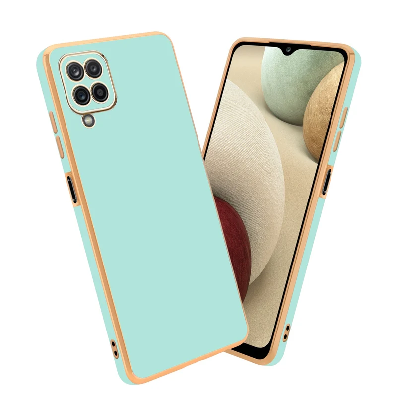 Cadorabo Hülle kompatibel mit Samsung Galaxy A12 / M12 TPU Silikon Case Cover