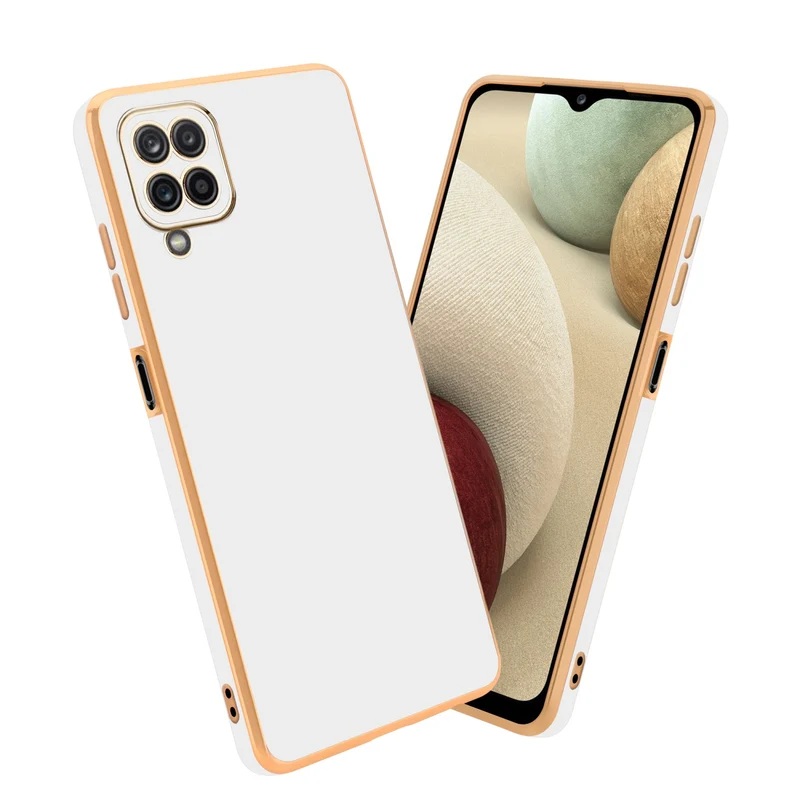 Cadorabo Hülle kompatibel mit Samsung Galaxy A12 / M12 TPU Silikon Case Cover